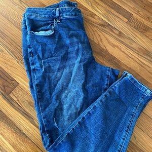 Maurices skinny jeans (short)